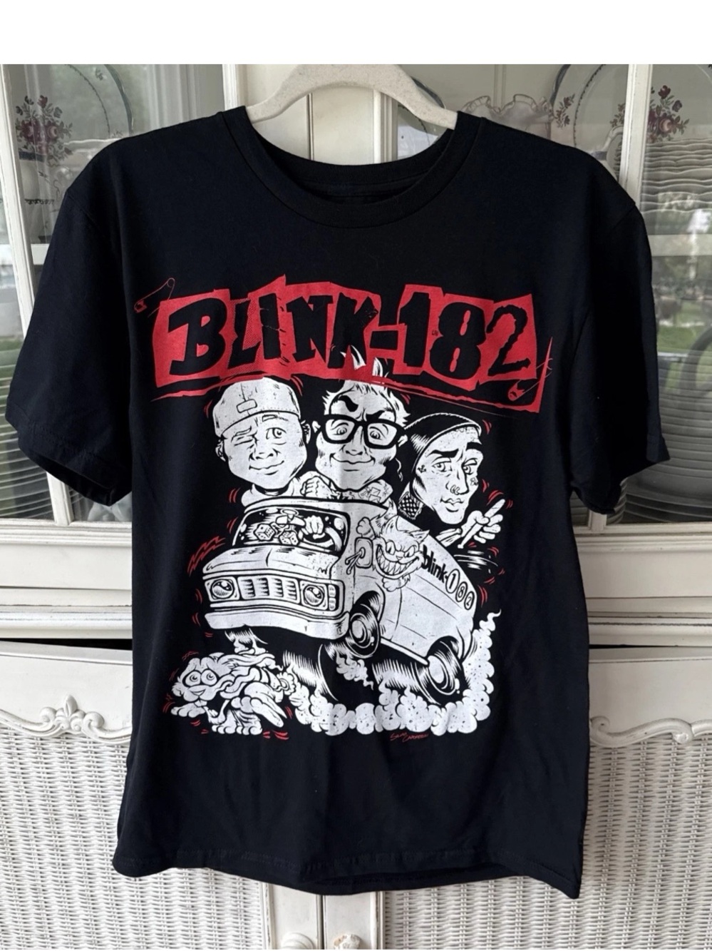 Blink-182 Missionary Impossible 2025 Tour Date T-Shirt 2 Sides medium